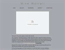 Tablet Screenshot of mikeworrall.com